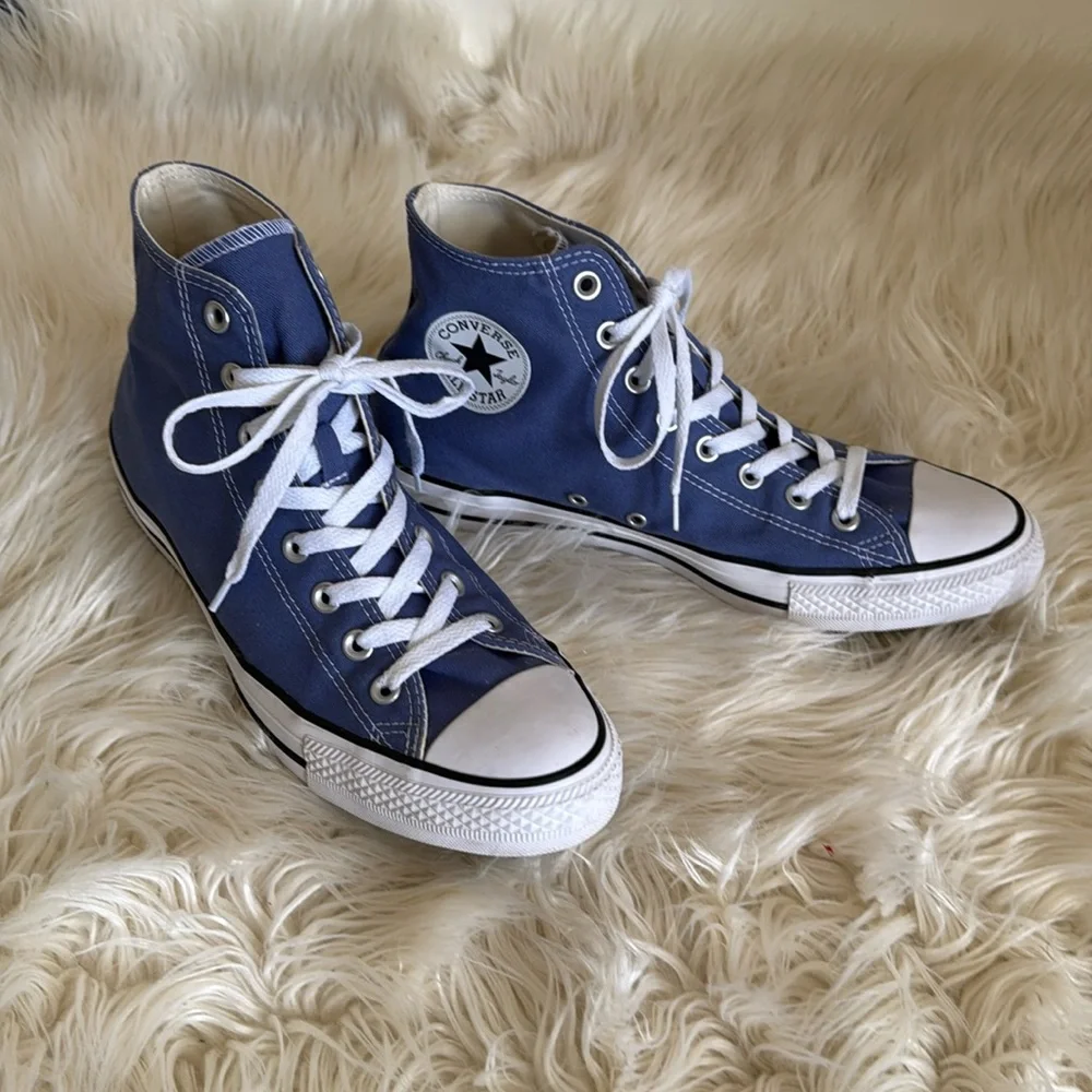 Converse Chuck Taylor All Star Hi Washed Indigo 164397F men’ 9.5 wo’s 11.5‎